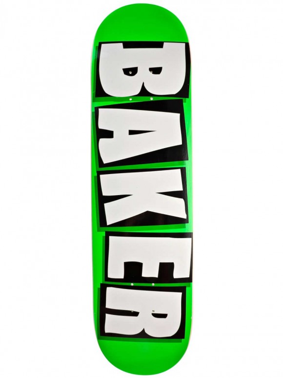 tabla skate baker fluoro green